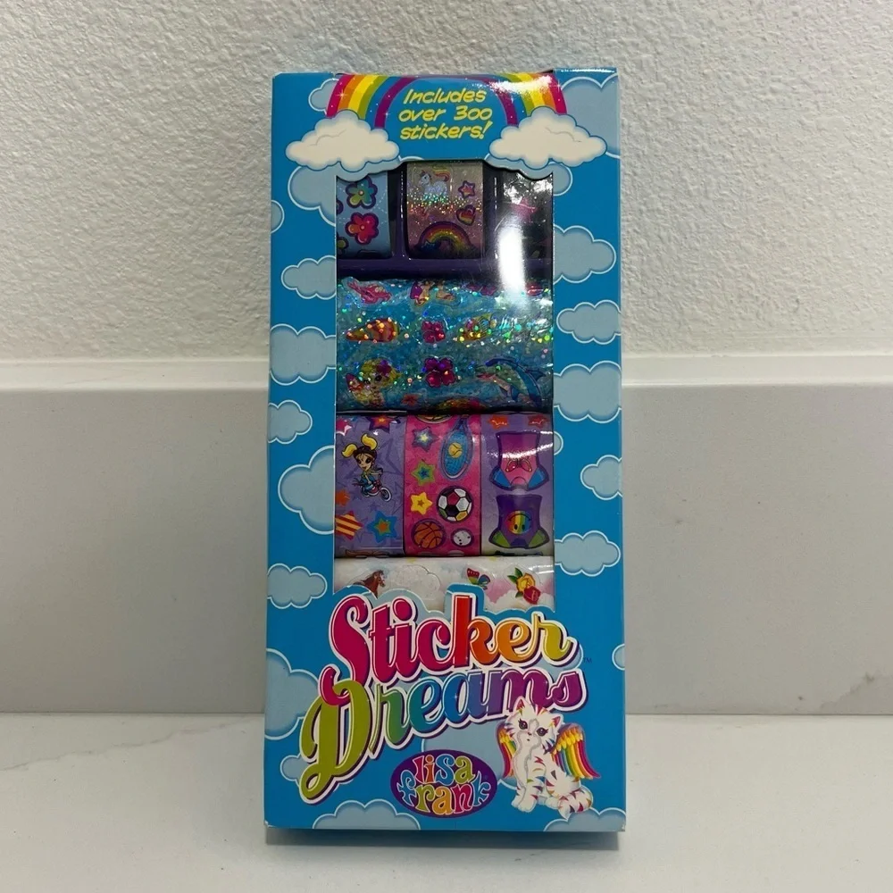 Vintage Lisa Frank Sticker Dreams Stickers New In Box